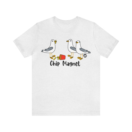 Chip Magnet Unisex Short Sleeve Tee