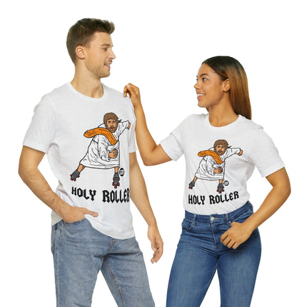 Holy Roller Jesus Unisex Short Sleeve Tee