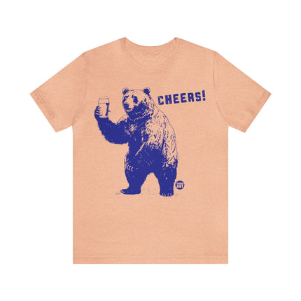 Cheers Beer Bear Unisex Tee