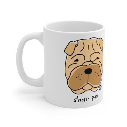 Dog Breeds Shar Pei Ceramic Mug