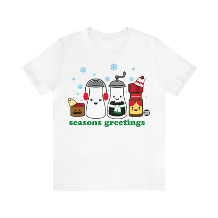 Seasons Greetings Christmas Unisex Tee