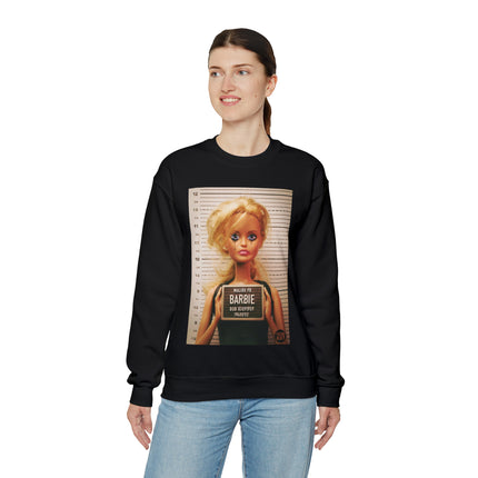 Barbie Malibu Mugshot Crewneck Sweatshirt