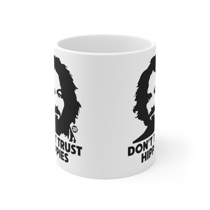 dont trust hippies Ceramic Mug