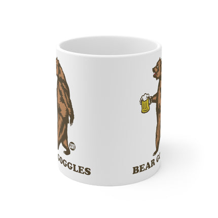 bear goggles Ceramic Mug