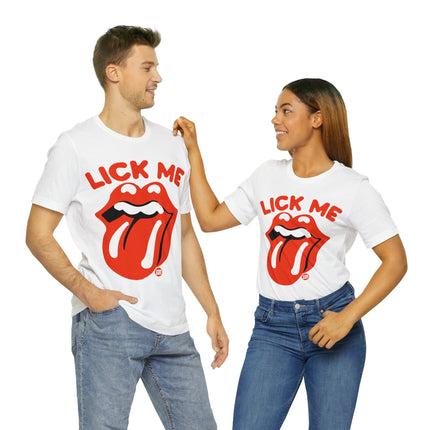 Lick Me Lips Unisex Short Sleeve Tee