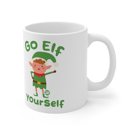 Go Elf Yourself Christmas Ceramic Mug