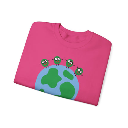 Peas on Earth Crewneck Sweatshirt