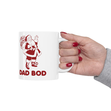 Dad Bod Santa Ceramic Mug