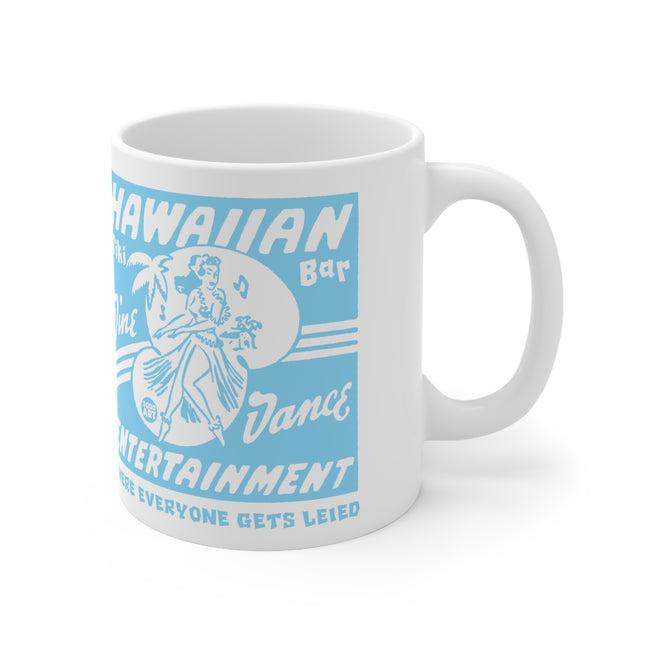 Retro Hawaiian Tiki Bar Ceramic Mug