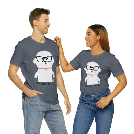 Bow Wow Meow Bichon Frise Unisex Tee