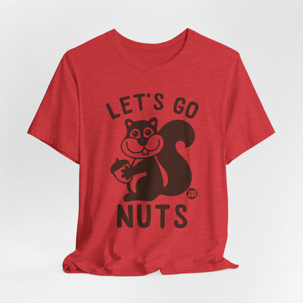 Let's Go Nuts Squirrel Tee