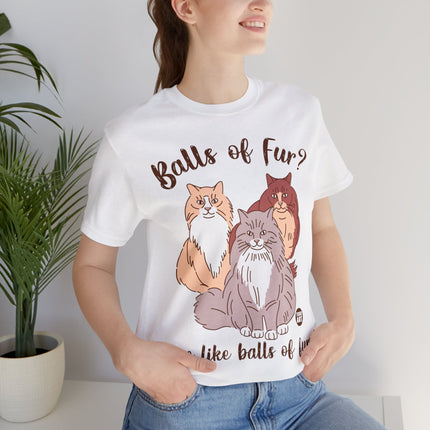 Balls of Fury Cats Unisex Tee