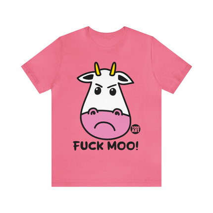 Fuck Moo Cow Unisex Short Sleeve Tee