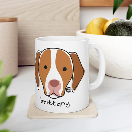 Dog Breeds Brittany Ceramic Mug