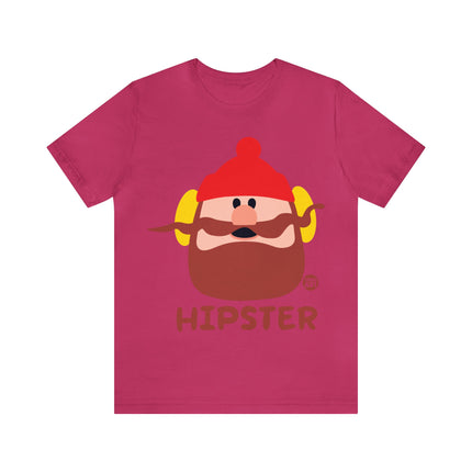 Hipster Lumberjack Unisex Tee
