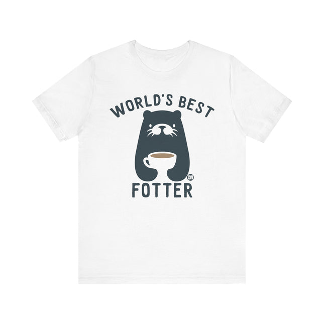 Funny "WORLDS BEST FOTTER OTTER" Tee Shirt