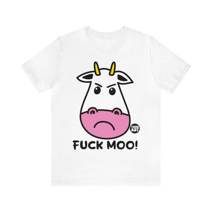 Fuck Moo Cow Unisex Short Sleeve Tee