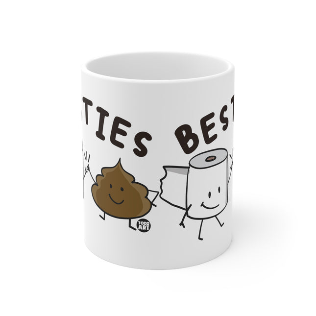 Besties TP Poop Ceramic Mug