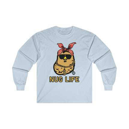 Nug Life Chicken Nugget Ultra Cotton Long Sleeve Tee