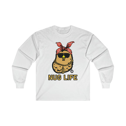 Nug Life Chicken Nugget Ultra Cotton Long Sleeve Tee