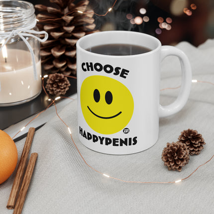 Choose Happipenis Ceramic Mug