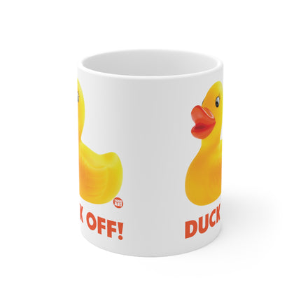 duck off Ceramic Mug