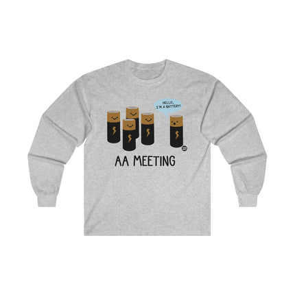 AA Meeting Ultra Cotton Long Sleeve Tee