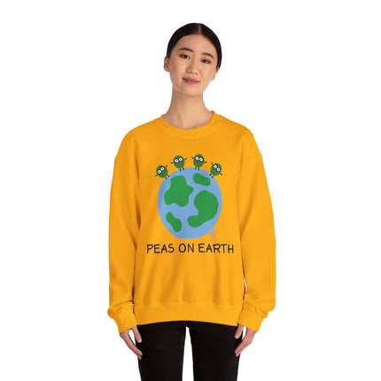 Peas on Earth Crewneck Sweatshirt