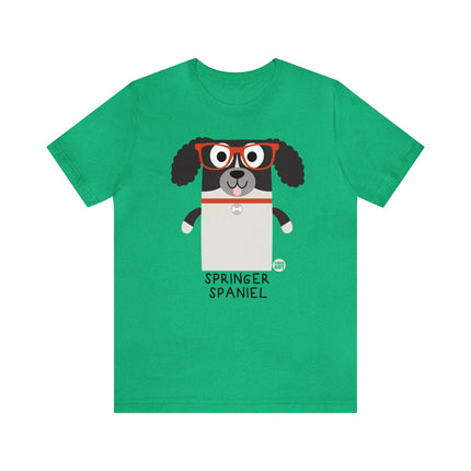 Bow Wow Meow Springer Spaniel Unisex Tee