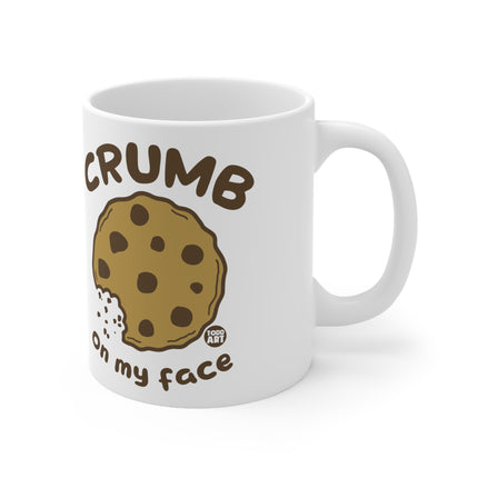 Crumb on Face Ceramic Mug