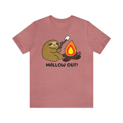 Sloth Campfire Mallow Out Unisex Tee