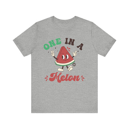 One In A Melon Tee, Cute Watermelon Pun Tshirt