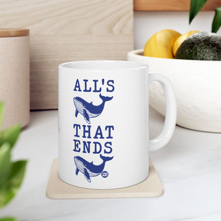 All's Whale That Ends Whale Ceramic Mug