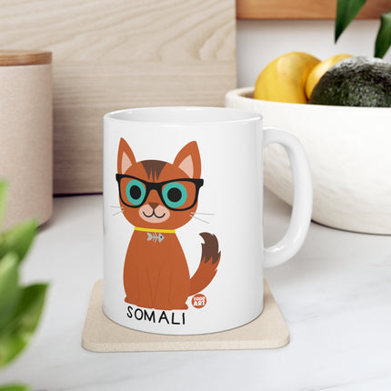 Bow Wow Meow Somali Ceramic Mug