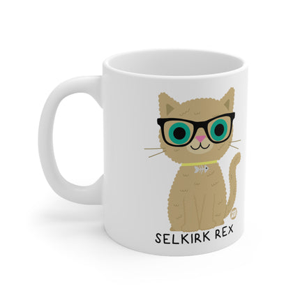 Bow Wow Meow Selkirk Rex Ceramic Mug