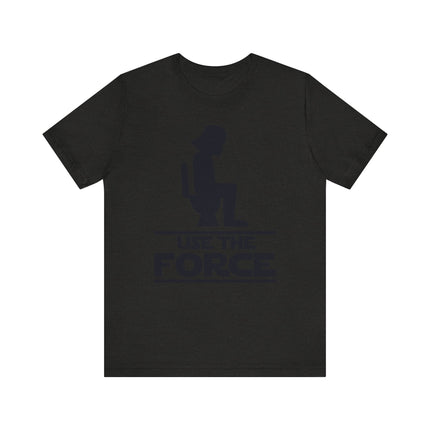 Funny Star Wars "USE THE FORCE" Darth Vader on Toilet Tee Shirt