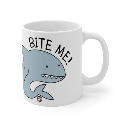 Bite Me Shark Ceramic Mug