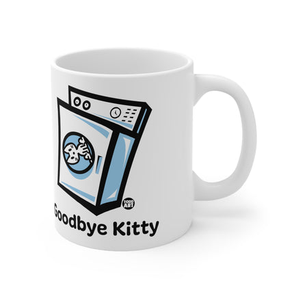 Goodbye Kitty Washing Machine Ceramic Mug