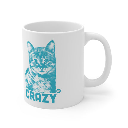 Crazy Cat Ceramic Mug