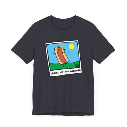 Funny "PHOTO OF MY WEENIE" Tee Shirt