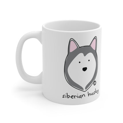 Dog Breeds Siberian Husky Ceramic Mug