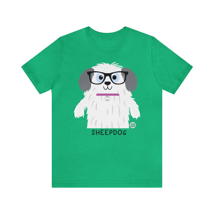 Bow Wow Meow Sheepdog Unisex Tee