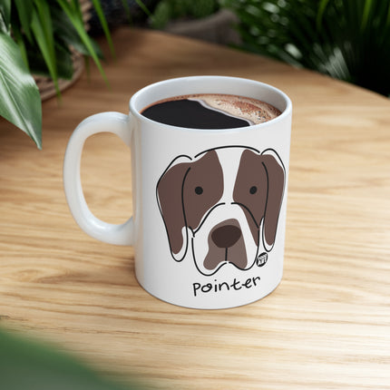 Dog Breeds Pointer Ceramic Mug