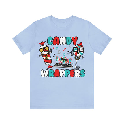 Candy Wrappers Unisex Tee