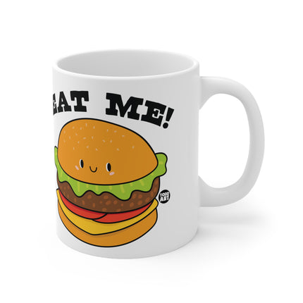 Eat Me Burger Ceramic Mug