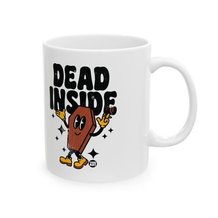 Dead Inside Coffin Ceramic Coffee Mug