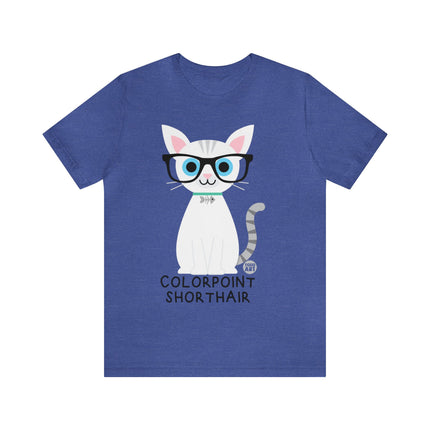 Bow Wow Meow Colorpoint Shorthair Unisex Tee