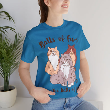 Balls of Fury Cats Unisex Tee