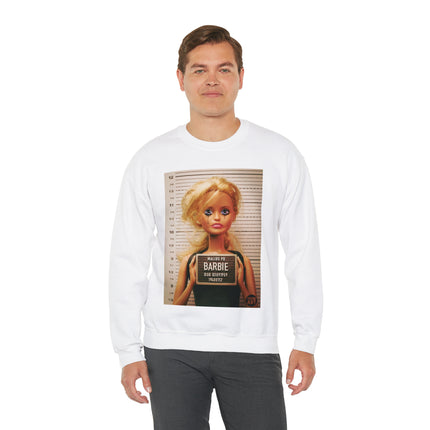 Barbie Malibu Mugshot Crewneck Sweatshirt