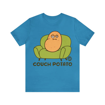 Couch Potato Unisex Short Sleeve Tee